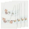 thumbnail image 2 of Authentic Hotel and Spa  Turkish Cotton Floral Vine Embroidered White 8-piece Towel Set, 2 of 5