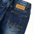 thumbnail image 6 of KIDSCOOL SPACE Girls Slim Jeans,Big Girl Ripped Holes Denim Pants,Light Blue,13-14 Years, 6 of 7