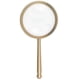 thumbnail image 1 of 10X Handheld Magnifying Glass with Large Lens and Metal Handle, 1 of 5