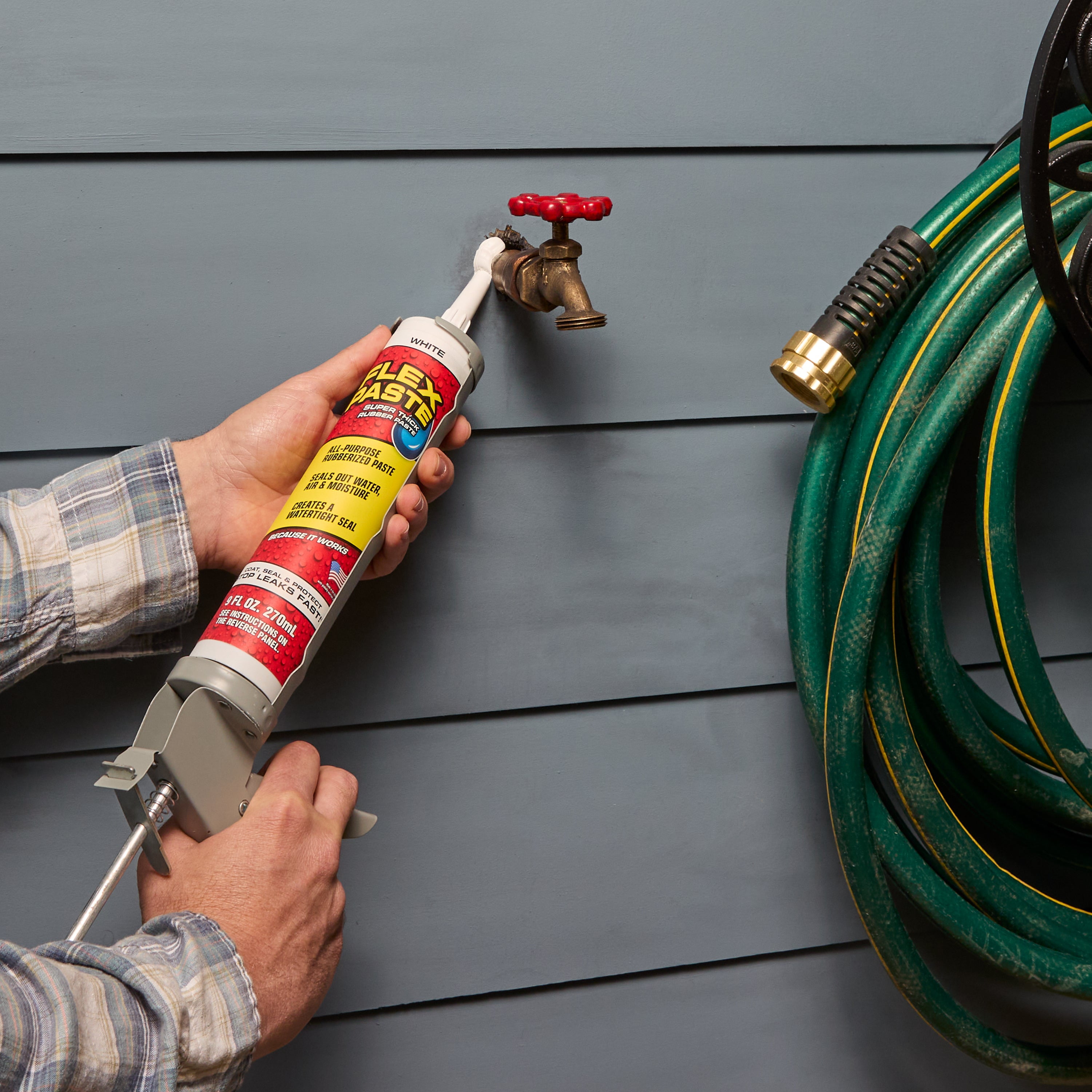 FLEX PASTE BLANC 1 LB PÂTE DE CAOUTCHOUC SUPER ÉPAISSE ARRÊTE LES FUITES RAPIDEMENT!