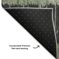 thumbnail image 5 of Addison Rugs Mayfield Premium Machine Washable Transitional Stripes Aloe Rectangle Rug, 9' x 12', 5 of 7