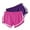Purple, variant on gbyLJF 2 PC Dolphin Hem Shorts WomenS Sport Booty Shorts Casual Summer Athletic Shorts Breathable Workout Shorts Purple S