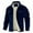 #215-Navy, variant on Donemore Men's Winter Corduroy Jacket Notched Lapel Single-Breasted Coat with Long Sleeves for Outdoor Casual