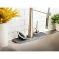 thumbnail image 3 of WeatherTech FaucetMat Duo - Protect Your Kitchen & Bathroom Countertops - Dark Grey/Slate, 3 of 5