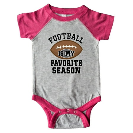 

Inktastic Football Is My Favorite Season Gift Baby Boy or Baby Girl Bodysuit
