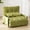 Green, variant on Adjustable Floor Sofa Couch with 2 Pillows, Multi-Functional Bean Bag Bed, 5-Position Foldable Lazy Sofa Sleeper Bed with Armrest, Versatile Floor Seating for Reading