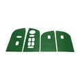 thumbnail image 1 of Cubierta del panel del interruptor de elevación de la ventana Unique Bargains para Ford F150 2004-2008 Delante y Detrás Botón de Control de Ventana del Automóvil Fibra de Carbono Verde, 1 of 6