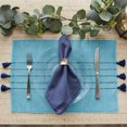 thumbnail image 4 of Set de Individuales DII 33x48 cm Rayas Therra Blue 6 Piezas, 4 of 7