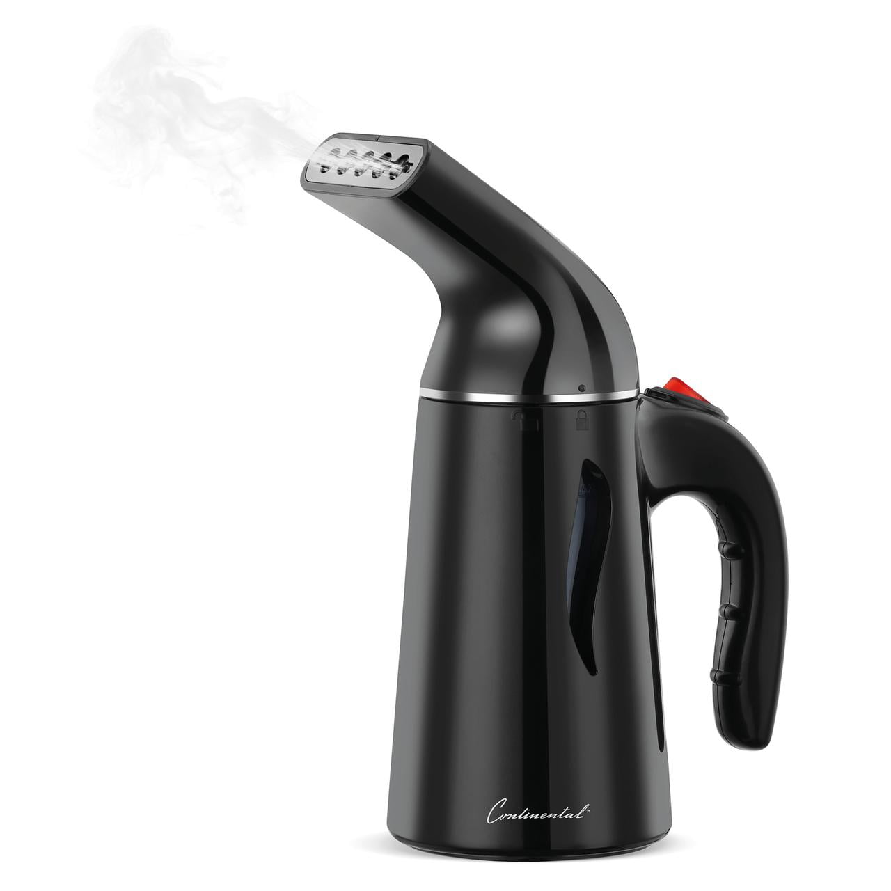 Continental Electric Handheld Portable Garment Steamer Black Body
