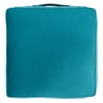 thumbnail image 2 of SAFAVIEH Dulcie Solid Floor Pillow, 20" x 20", Dark Green, 2 of 6