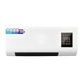 thumbnail image 2 of FYHALE Smart Wall Mounted Air Conditioner & Heater, Remote Control Conditioners 8000 but 450 sqft, Portable Conditioning Fan, Clearance, 2 of 5