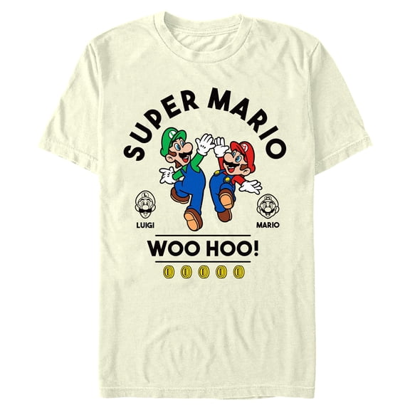 Mens Nintendo Woo Hoo Brothers T Shirt