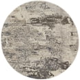thumbnail image 7 of Nourison Celestial Abstract Ivory/Grey 7'10" x round Area Rug, (8 Round), 7 of 7