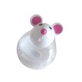 thumbnail image 1 of Billuyoard Vaso para mascotas, dispensador de comida, perro, gato, ratón de dibujos animados, bola de juguete, fugas, alimentador transparente, Juguetes para gatos Blanco, 1 of 5