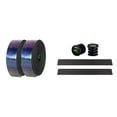 thumbnail image 2 of Reflective Road Bike Riding Handlebar Wrap Tape Pair Aurora Color Changing, 2 of 9