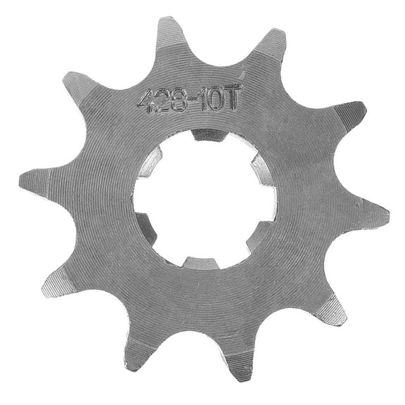 LULULION Motorcycle Rear Sprocket Iron Silver for Stable Transmission 1Set