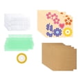 thumbnail image 2 of Kit de manualidades con ramo de flores, adorno, regalo creativo, flores, papel, manualidades, hazlo tú mismo. 24 piezas, 2 of 9