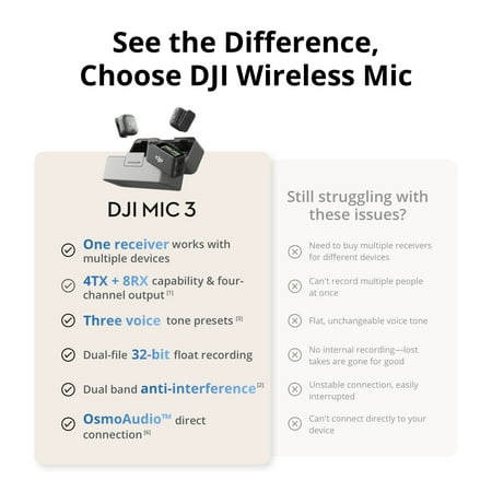 ピンマイク ワイヤレス DJI Mic 3 トランスミッター ラベリアマイク DJI MIC3 ワイヤレスマイク ピンマイク 風防 クリップ 高音質 スマホ vlog youtube 収録