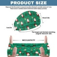 thumbnail image 7 of Jiueut Christmas Nurse Button Headband Santa Claus Medical Assistant Headbands for Women 2 Piece Headbands for Nurses with Buttons for Mask Sports Headbands for Teens, 7 of 7