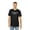 Black, variant on John 3:16 Performance T-Shirt – Moisture Wicking Unisex Christian Athletic Tee – Printed Front & Back with White Font (Black XL)