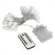 thumbnail image 2 of Luces decorativas con control remoto, 50 luces LED decorativas, bombillas LED, luces decorativas, luces decorativas con ocho funciones, rendimiento impulsado, 2 of 12