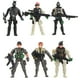 thumbnail image 3 of EeaseMX 6 piezas de juguetes de soldado militar flexibles para niños (tipo aleatorio), 3 of 7