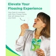 thumbnail image 2 of Piico Xilitol Floss Picks 100 unidades – Irrompible, resistente a los destrozos, resellable, con sabor único, hilo dental para adultos portátil, 2 of 7