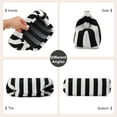 thumbnail image 6 of Summer Beach Clutch Purses for Women Woven Crochet Handbags Dumpling Clutch Ruched Cloud Purse Casual Colorblock Bag, 6 of 6