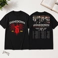 thumbnail image 2 of LOVETEE Shinedown Logo Shirt 2026 Dance Act II Tour T-Shirt Fan Gift Graphic Rock Tee Comfort Colors®, Ivory L, 2 of 7