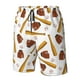 thumbnail image 4 of Balery Baseball Sport Traje de Baño Estilo Hawaiano para Hombre, Shorts de Secado Rápido con Bolsillos-X-Large, 4 of 6