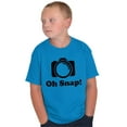 thumbnail image 5 of Oh Snap Camera Snapshot Cute Hobby Crewneck T Shirts Boy Girl Teen Brisco Brands XS, 5 of 6