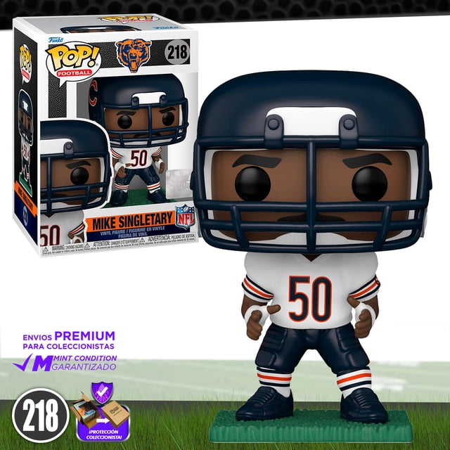 Funko Pop Mike Singletary #218 Nfl Chicago Bears Linebacker Original