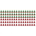 thumbnail image 1 of 96Pcs Mini Hat Lollipop Top Topper Cover Merry Christmas Decorations Wine Bottle Protection Cap, 1 of 6