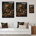 thumbnail image 4 of Designart "Sacred Offerings Folk Religion wall art II" Spiritual Print on Natural Pine Wood, 4 of 5