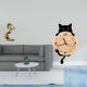thumbnail image 2 of Estatua del caballo,Estatua de caballo de pie hecha a mano de resina de cafetería,Reloj de pared,Reloj de pared decorativo para baño y dormitorio.,Reloj de pared de gato silencioso y sin, 2 of 8