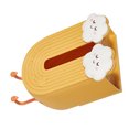 thumbnail image 2 of Wall Tissue Box Decorative Multifunctional Cartoon Napkin Dispenser Holder with Hook for Kitchen Bathroom Yellow, 2 of 5