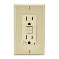 thumbnail image 1 of Leviton 3809357 Réceptacle Audible 15A, 125V 5-15R, Ivoire, 1 of 1