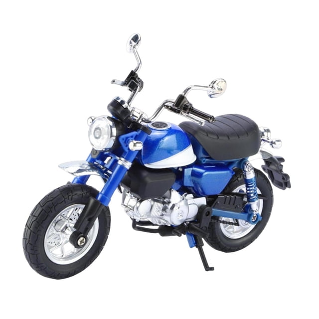 Estatua en miniatura de motocicleta a escala 1:12 CUTICAT Azul
