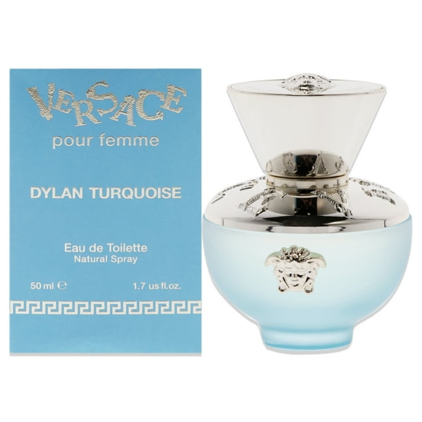 Espray EDT Versace Dylan Turquoise Pour Femme 1.7 oz