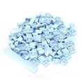 thumbnail image 3 of Teclas PBT de diseño ergonómico, resistentes al aceite, coloridas, 108 teclas para videojuegos, para teclado mecánico, color azul claro, 3 of 14