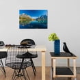 thumbnail image 4 of National Park Lake Canvas Wall Art, Canadian Rockies Mountain Lake Print, Turquoise Water Reflection Artwork for Living Room Bedroom Office Decor, Ready to Hang, 4 of 6