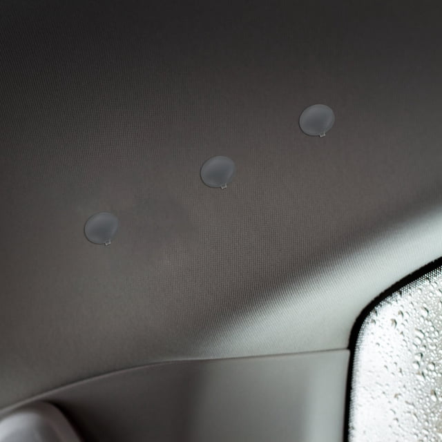 IDEANATEGRATE 10Ud Tapas Para Tornillos Auto Plástico Gris Oscuro Protección Y