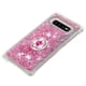thumbnail image 5 of Funda para Samsung Galaxy S10 con Brillo Líquido Flotante, Purpurina, Parachoques y Anillo Giratorio Soporte, 5 of 5