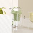 thumbnail image 2 of Hervidor de Agua Fría con Grifo, Jarra para Jugo, Dispensador de Bebidas de Plástico para el Hogar, Recipiente para Bebidas con Filtro de 2L C, 2 of 8