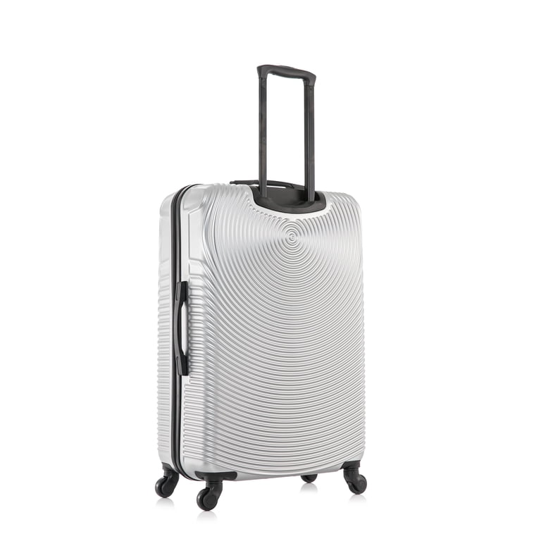 Dukap Inception 28" Hardside Spinner Luggage, Silver photo 6