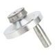 thumbnail image 5 of Mini Rueda Manual de Torno, Ahorro de Mano de Obra de Tamaño Preciso de Manivela Giratoria de Cigüeñal de 80 mm A 25 mm Aleación de Aluminio de Rueda A Mano Para Fresador, 5 of 7