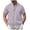 Purple, variant on Hawaiian Shirt for Men Short Sleeve Lapel Neck Solid Color Blouse Short Sleeve T-Shirt Hop Pattern Cool Vacation Button Down Tops