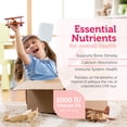 thumbnail image 3 of Zahler Junior Vitamin D3 + K2 Chewable Tablets for Kids, 2000 IU, 90 Count, Vitamin D3, Immune Support, Healthy Bones & Teeth, Kosher, 3 of 7