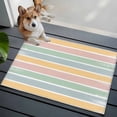 thumbnail image 4 of 2x3 Washable Area Rugs,Colorful Stripe Color Block Non-Slip Soft Rug Indoor Carpet,Floor Rugs for Living Room Bedroom, 4 of 9