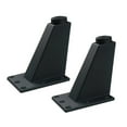 thumbnail image 6 of Raindrops 2 Pcs Aluminum Alloy Anti-slip Feet Decking Risers Adjustable Office Black, 6 of 8